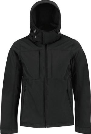 B&C CGJM950 - Giacca uomo Softshell con cappuccio