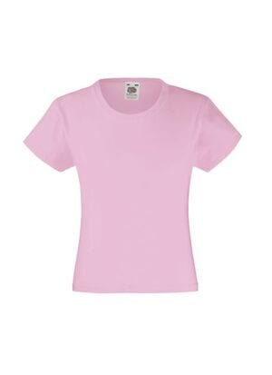 Fruit of the Loom SS005 - T-shirt bambina ValueWeight