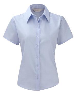 Russell Collection J957F - Camicia da donna anti stiro a manica corta