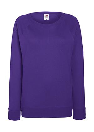 Fruit of the Loom 62-146-0 - Felpa donna leggera maniche raglan