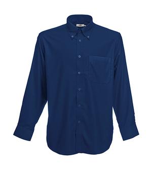 Fruit of the Loom 65-114-0 - Camicia uomo Oxford maniche lunghe