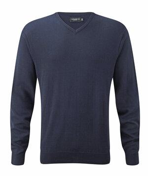 Russell Collection J710M - Maglione con scollo a V