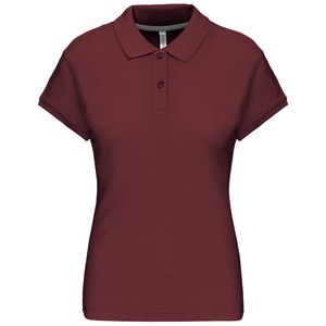 Kariban K242 - POLO PIQUE' DONNA MANICHE CORTE Wine