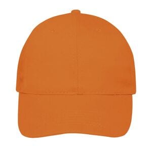 SOL'S 88100 - Buffalo Cappellino Adulto A 6 Pannelli Arancio