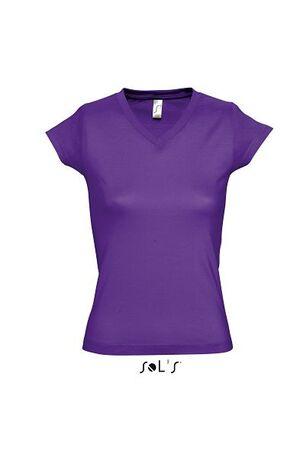 SOLS 11388 - MOON T Shirt Donna Scollo A "V"