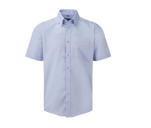 Russell Collection JZ957 - Camicia da uomo a manica corta Ultimate Non-Iron