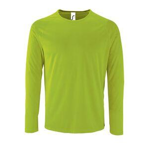 SOLS 02071 - Sporty Lsl Men T Shirt Uomo Manica Lunga