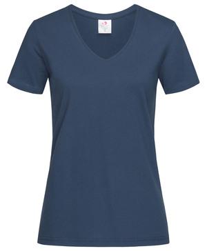 Stedman STE2700 - T-shirt classica da donna con scollo a V