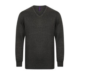 Henbury HY720 - Maglione con scollo a V da uomo