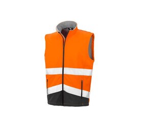 Result RS451 - Scaldacorpo softshell da lavoro ad alta visibilità