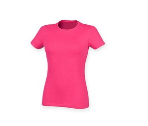 Skinnifit SK121 - T-shirt da donna in cotone elasticizzato