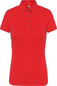 Kariban K263 - Polo jersey donna manica corta Rosso