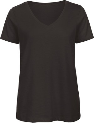 B&C CGTW045 - T-shirt ecologica da donna con scollo a V