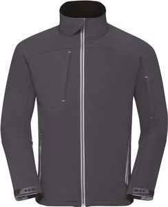 Russell RU410M - Giacca Softshell Bionic-Finish® da uomo Iron Grey