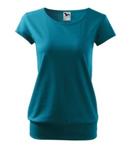 Malfini 120 - Maglietta City Donna turquoise foncé