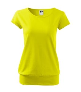 Malfini 120 - Maglietta City Donna Giallo lime