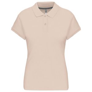 Kariban K242 - POLO PIQUE' DONNA MANICHE CORTE Light Sand