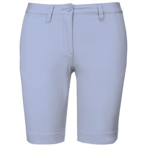 Kariban K751 - Bermuda chino da donna Kentucky Blue