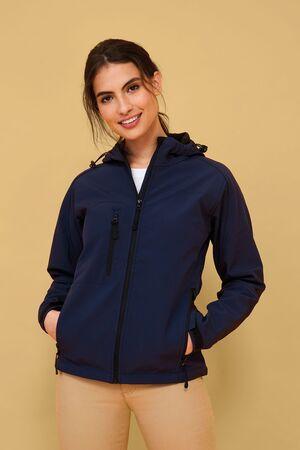 SOLS 46802 - REPLAY WOMEN Giacca Donna Softshell Con Cappuccio