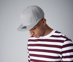 Beechfield BF660 - Cappellino con visiera piatta snapback