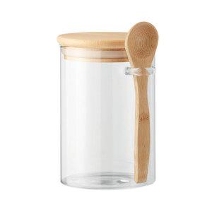 GiftRetail MO6247 - BOROSPOON Barattolo in vetro 600ml