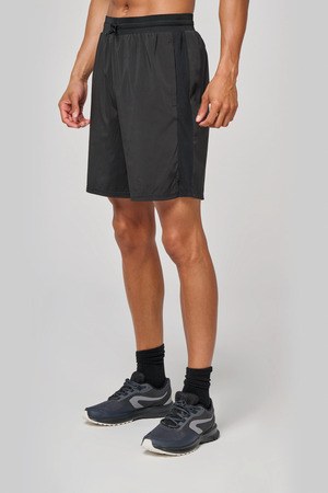 PROACT PA1032 - Short ecosostenibile 2 in 1 con sotto-pantaloncini integrati uomo