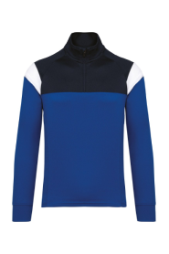 Felpa da allenamento 1/4 zip unisex - Dark Royal Blue / Navy